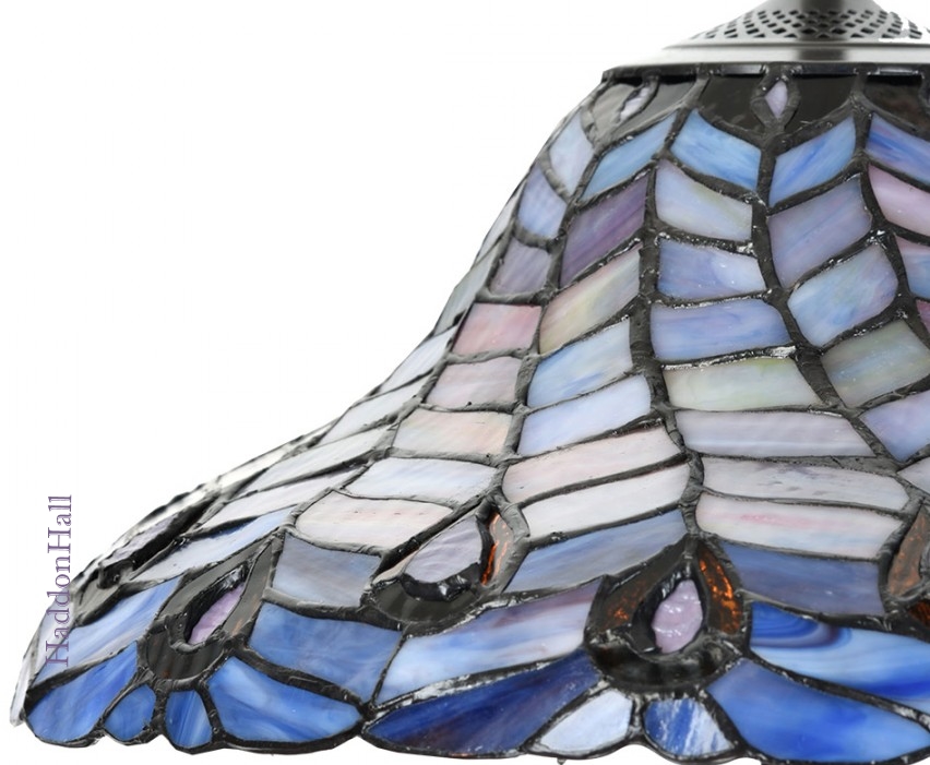 6338 Kap Tiffany Ø40cm Peacock Mayura