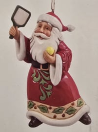 Pickleball Santa Ornament H11cm Jim Shore 6017300 , retired , beperkte voorraad