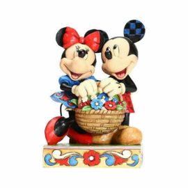 Mickey & Minnie "Love in Bloom" H17cm Jim Shore 6005976 retired *