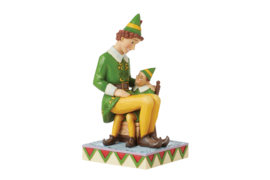 Elf - Buddy on Papa's Lap H16cm Jim Shore 6015725 *