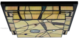 7803 Plafonniere Tiffany 50x50cm  4xE14 Starry Night '