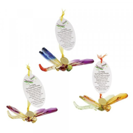 Dragonflies - Set van 6 Libelles  - Happy Heart 6006930