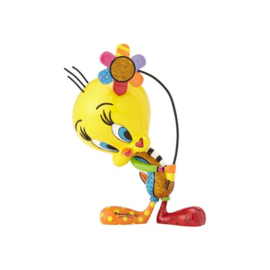 Sylvester & Tweety with Flower - Set van 2 Figurines - Looney Tunes by Britto *