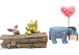 Winnie & Piglet - Eeyore Set van 2 beelden Jim Shore *