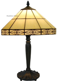 3087 * Tafellamp Tiffany H46cm Ø32cm Serenity