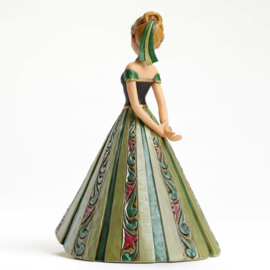 Frozen Anna  "Arendelle Royalty" H 16 cm Jim Shore  4048661 uit 2016 , retired, verkocht