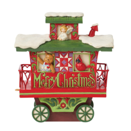 Train Car Caboose "North Pole Delivery" Jim Shore 6015481
