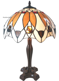 6069 Tafellamp Tiffany H57cm Ø41cm Deco Lelie