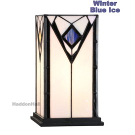 8270 * Tafellamp Tiffany H24cm "4 Seasons" WIndlicht model