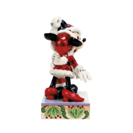 Mickey & Minnie "Mistletoe Moments" H17cm Jim Shore 6018709 PREORDER