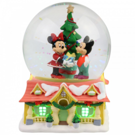 Mickey & Minnie Waterbal H15cm Department56 6007135 retired