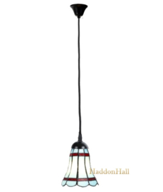 6249 Hanglamp Tiffany Ø13cm Indigo Blue