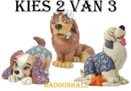 Lady Nana & Max  -Set van 2 - Choose 2 of 3  Mini Figurines H9cm Jim Shore  *