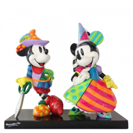 Mickey & Minnie  H25cm Disney by Britto limited edition  3000 worldwide, retired