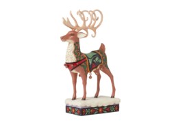 Holiday Manor Dressed Reindeer * H21cm Jim Shore 6015489