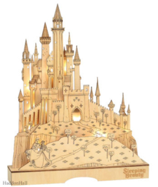 Sleeping Beauty Illuminated Castle H39cm Flourish Disney 6004499 retired