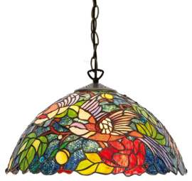 KT2666 97 * Hanglamp Tiffany Ø40cm Birds of the Paradise