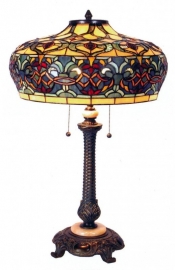 5290 * Tafellamp Tiffany  H75cm Ø47cm Arlington