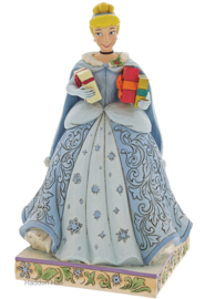 Cinderella Christmas H17cm Jim Shore 6007065 Kerst Cinderella Christmas  retired *