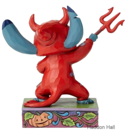 STITCH , Devilish Delight  H15cm Jim Shore 6000951 Disney Traditions retired, laatste exemplaren *