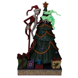 Nightmare - Jack & Zero by Tree Jim Shore 6008991 Glow in the Dark retired , aanbieding