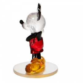 Set van 4 Disney Facets Figurines * H9cm Mickey Winnie Stitch TinkerBell ( cristal-look)
