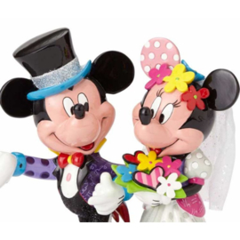 Mickey Mouse & Minnie Mouse Wedding Figurine by Britto 4058179 *