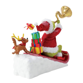 Grinch  - Here Comes the Grinch" B21,5cm Possible Dreams by D56