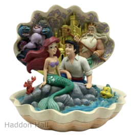 Ariel Shell figurine  Jim Shore 6005956 Disney Traditions ,  retired *