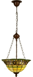 5805 8842 * Hanglamp Tiffany Ø40cm  "Olive"