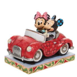 Mickey & Minnie  "A lovely Drive" H 13cm 6010110 Roadster *