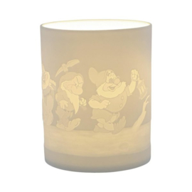 Snow White - "Diamond Shine" Seven Dwarfs Tea Light Holder H12cm Disney Enchanting A31088 