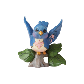 Blue Bird Mini Figurine H9cm Jim Shore 6006445 * Retired