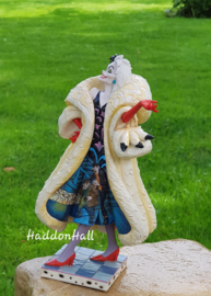 101 Dalmatians Cruella  Devilish Dognapper H 20 cm Jim Shore uit 2016 nr 4055440  laatste exemplaar , retired