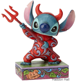 STITCH , Devilish Delight  H15cm Jim Shore 6000951 Disney Traditions retired, laatste exemplaren *