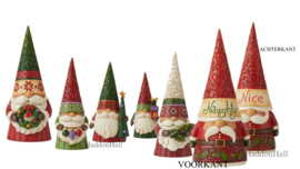 Gnomes Christmas - Set van 6 - H21cm - Jim Shore retired *