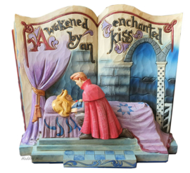 Aurora - Storybook & Aurora Once Upon a Kingdom - Set van 2 Jim Shore beelden retired 4043627 *