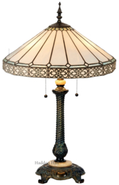 5210 Tafellamp Tiffany H75cm Ø51cm Boleyn