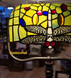 6012 * Bureaulamp Tiffany  Dragonfly Green
