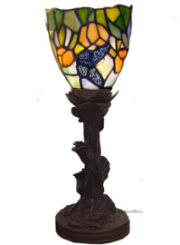 9307 * Tafellamp Uplight H32cm Ø13cm met Vlinder
