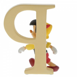 P Pinocchio Disney Letter H7cm A29561