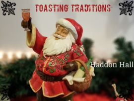 Toasting Traditions H 26,5cm Jim Shore Kerstman 4058788 te koop tijdens de live op 7 dec.
