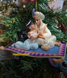 Aladdin & Jasmine Ornament  H10cm Jim Shore 6017550