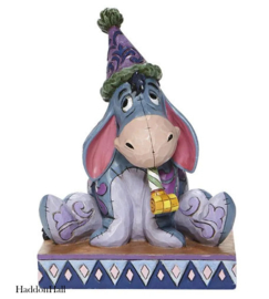 Eeyore with Birthday Hat-Horn H14cm Jim Shore   6008074  aanbieding , retired *