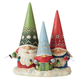 Gnome Family H16cm Jim Shore 6011157 , retired, laatste exemplaren *