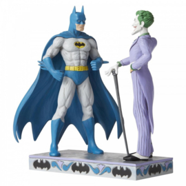 Batman and The Joker Figurine H23,5cm  Jim Shore 6005982 retired laatste exemplaar *