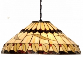 5542 Hanglamp Tiffany Ø51cm Tabacco
