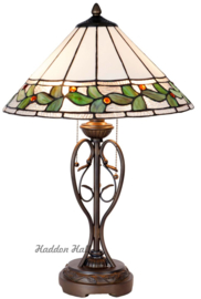 5860 Tafellamp Tiffany H62cm Ø40cm Herba