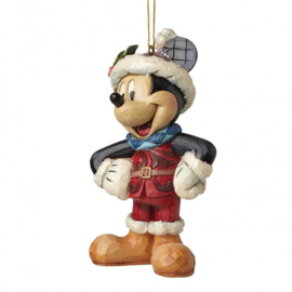 Mickey  Minnie "Sugar Coated" Set van 2  Jim Shore Hanging Ornaments *