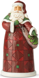 "Be a Blessing" Santa with Bag H20,5cm Jim Shore 6004139  retired